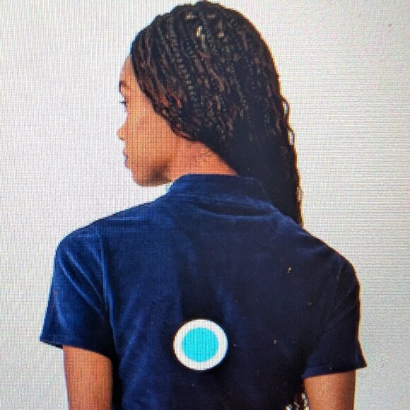 Alo Yoga Micro Corduroy High Waist Winter Break Flare and Mock Neck Top Navy M - Picture 3 of 3